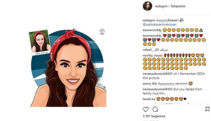 Ünlülerin Instagram paylaşımları (04.12.2017)