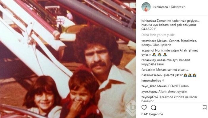 Ünlülerin Instagram paylaşımları (04.12.2017)