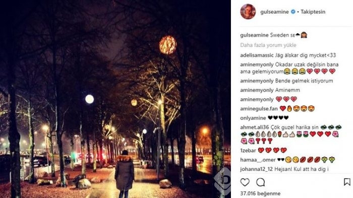 Ünlülerin Instagram paylaşımları (04.12.2017)
