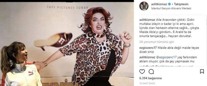 Ünlülerin Instagram paylaşımları (04.12.2017)