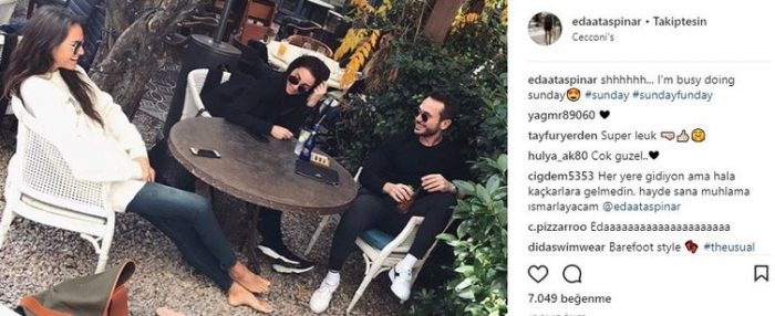 Ünlülerin Instagram paylaşımları (04.12.2017)