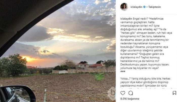 Ünlülerin Instagram paylaşımları (04.12.2017)