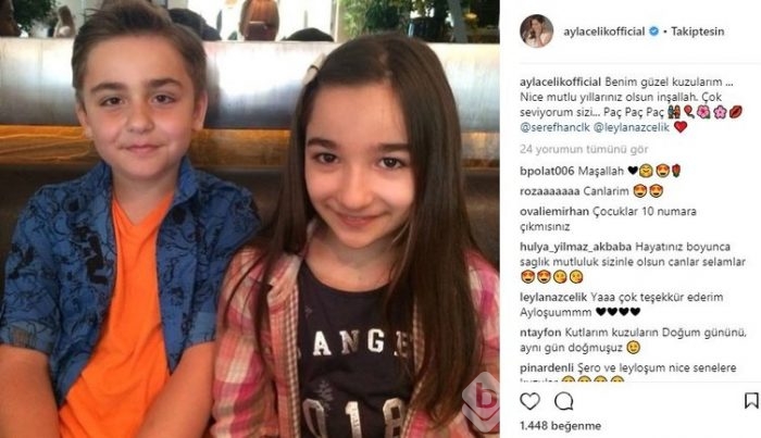 Ünlülerin Instagram paylaşımları (04.12.2017)