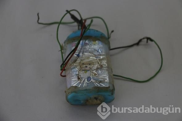 Kalemtıraşlı patlayıcılar ele geçti