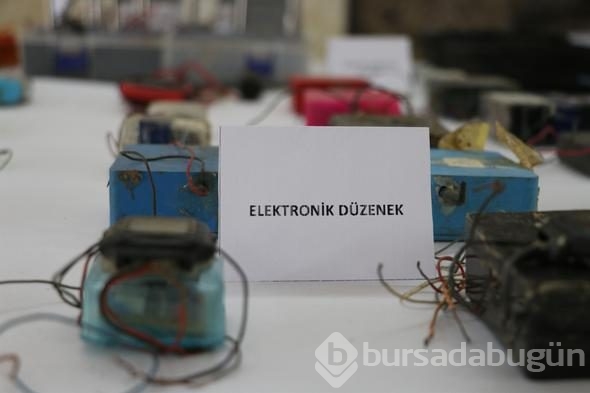 Kalemtıraşlı patlayıcılar ele geçti
