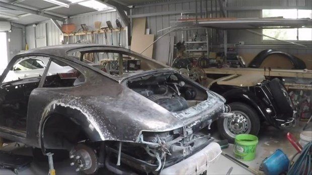 Porsche'yi böyle yeniledi