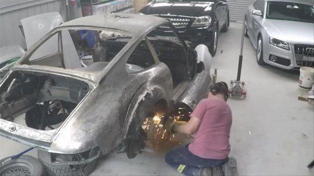 Porsche'yi böyle yeniledi
