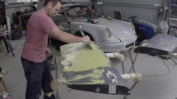 Porsche'yi böyle yeniledi