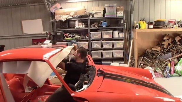 Porsche'yi böyle yeniledi