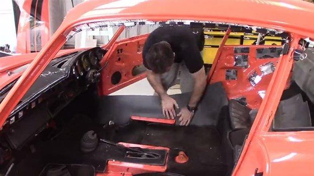 Porsche'yi böyle yeniledi