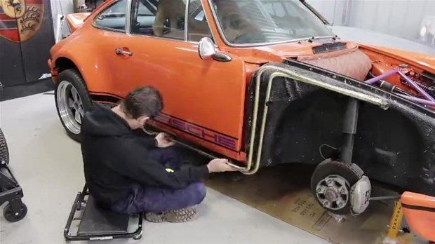 Porsche'yi böyle yeniledi