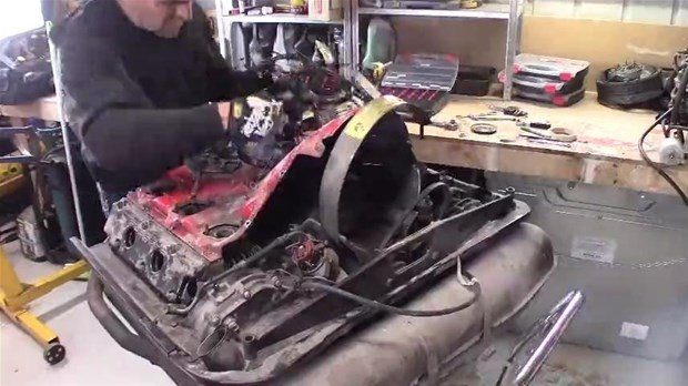Porsche'yi böyle yeniledi