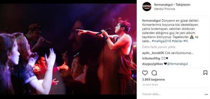 Ünlülerin Instagram paylaşımları (05.12.2017)
