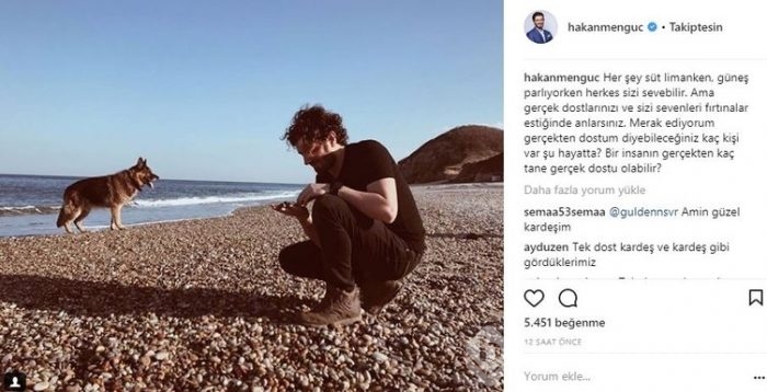 Ünlülerin Instagram paylaşımları (05.12.2017)
