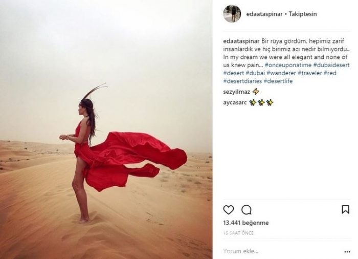Ünlülerin Instagram paylaşımları (05.12.2017)