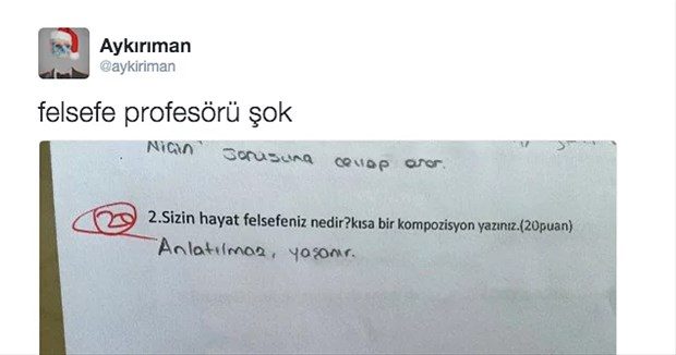 Çocukların verdiği ilginç cevaplar