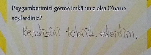 Çocukların verdiği ilginç cevaplar