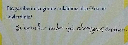 Çocukların verdiği ilginç cevaplar