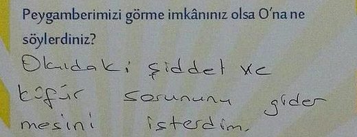 Çocukların verdiği ilginç cevaplar