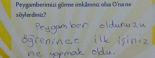 Çocukların verdiği ilginç cevaplar