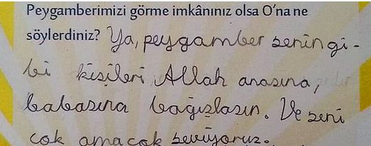 Çocukların verdiği ilginç cevaplar