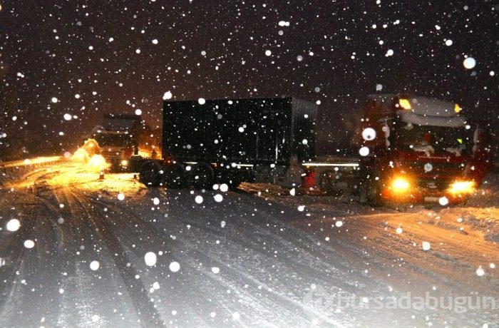 Ulaşıma kar engeli