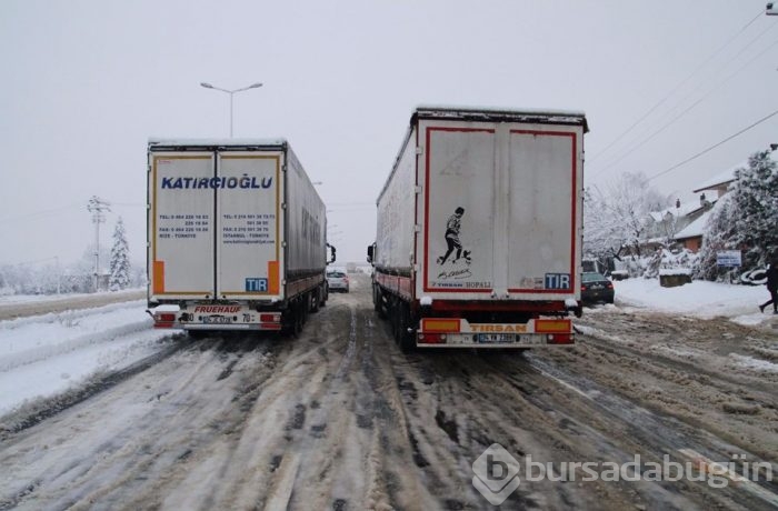 Ulaşıma kar engeli