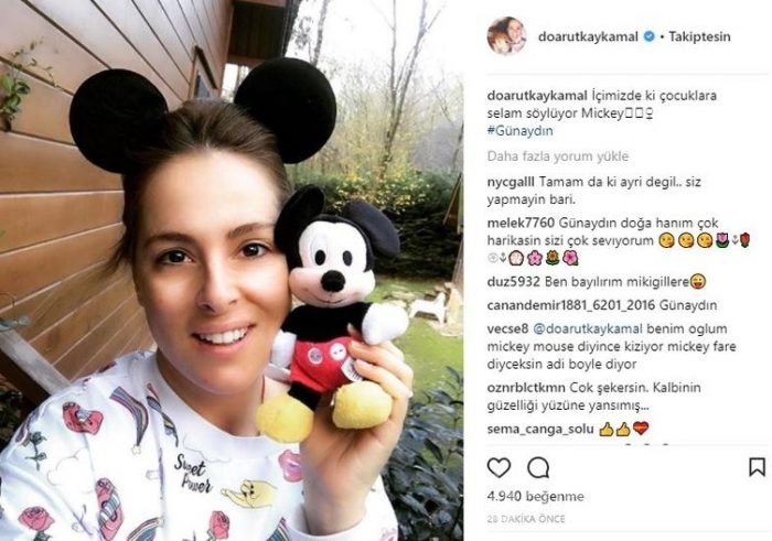 Ünlülerin Instagram paylaşımları (06.12.2017)
