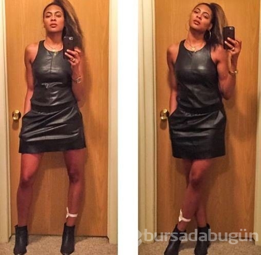 Ünlü şarkıcı Beyonce'ye ikizi kadar benziyor
