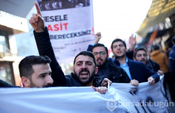 Bursa'da ABD'nin Kudüs'ü İsrail'in başkent olarak tanımasına tepki