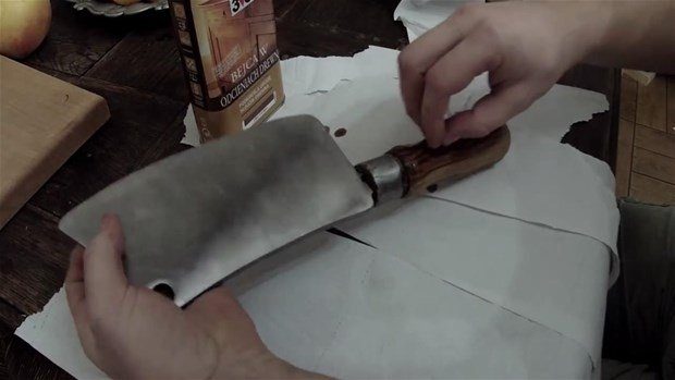 Paslı satırı bakın ne hale getirdi!