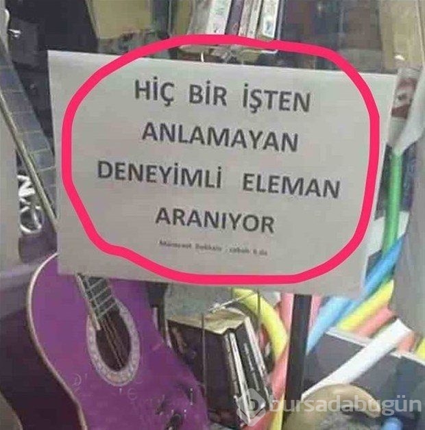 Yurdum insanından güldüren kareler!