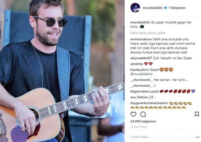 Ünlülerin Instagram paylaşımları (11.12.2017)