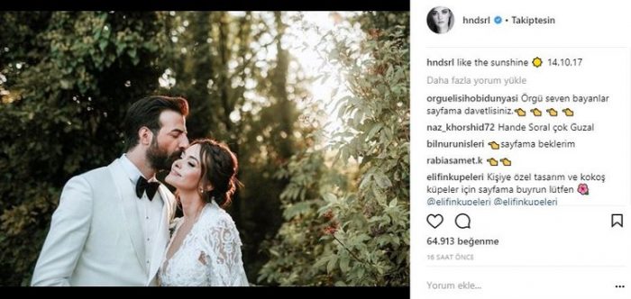 Ünlülerin Instagram paylaşımları (11.12.2017)