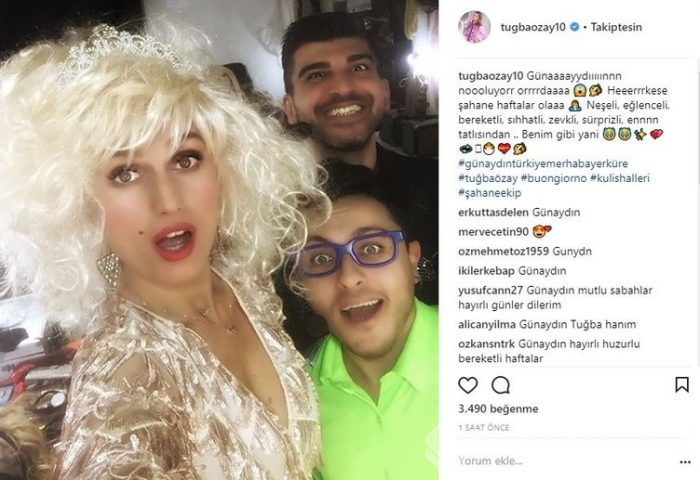Ünlülerin Instagram paylaşımları (11.12.2017)