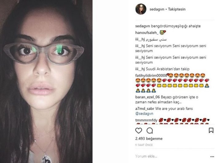 Ünlülerin Instagram paylaşımları (11.12.2017)