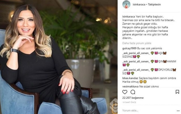 Ünlülerin Instagram paylaşımları (11.12.2017)