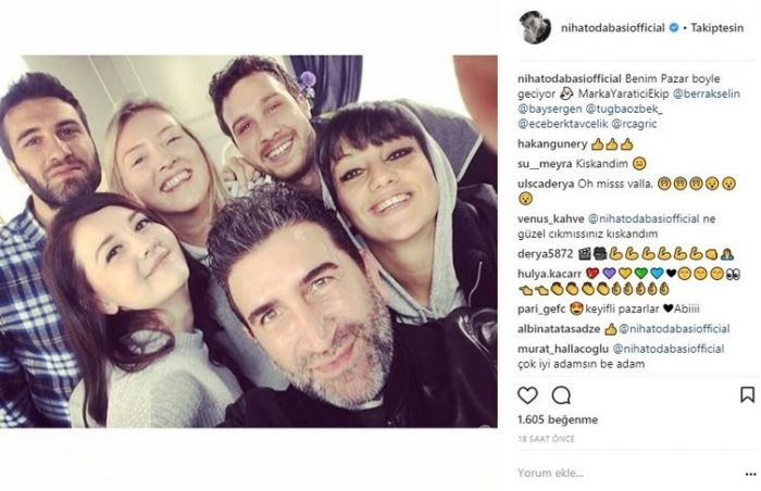 Ünlülerin Instagram paylaşımları (11.12.2017)
