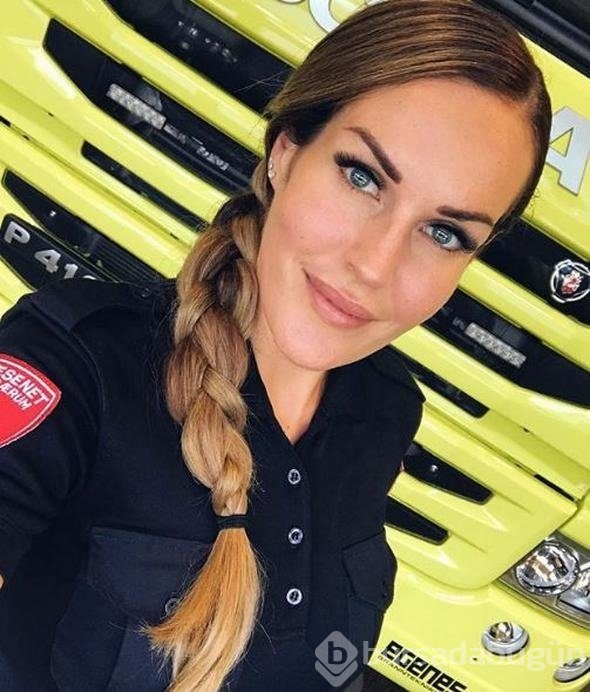 İtfaiyeci sosyal medyayı salladı