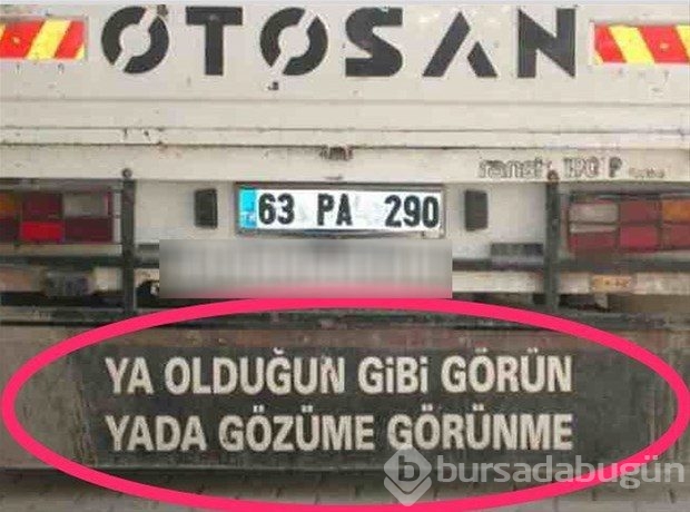 En komik araç yazıları