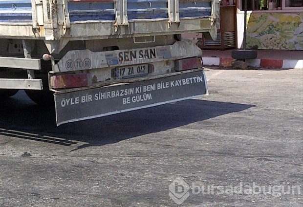 En komik araç yazıları