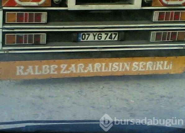 En komik araç yazıları