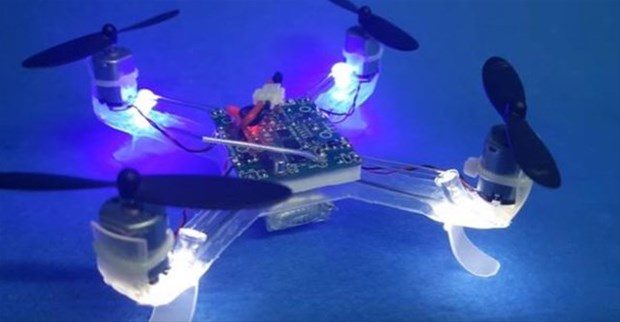 Kendi Drone'unu kendi yaptı!