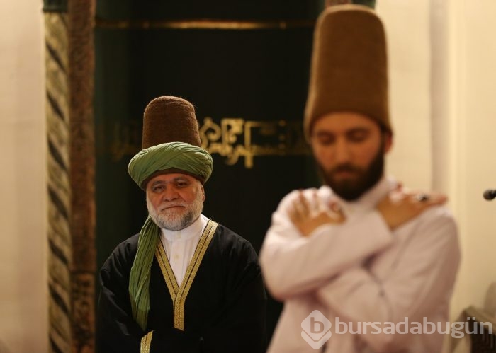 Bursa'da 6 baba 7 oğul semazen mutluluğu