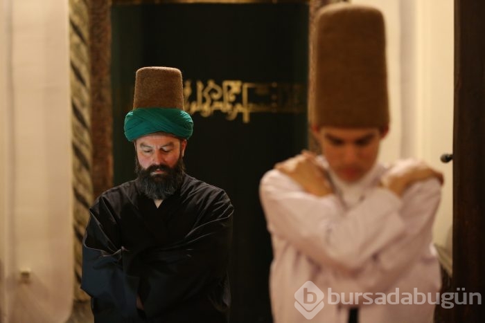 Bursa'da 6 baba 7 oğul semazen mutluluğu