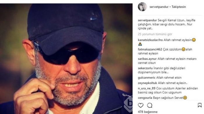 Ünlülerin Instagram paylaşımları (12.12.2017)