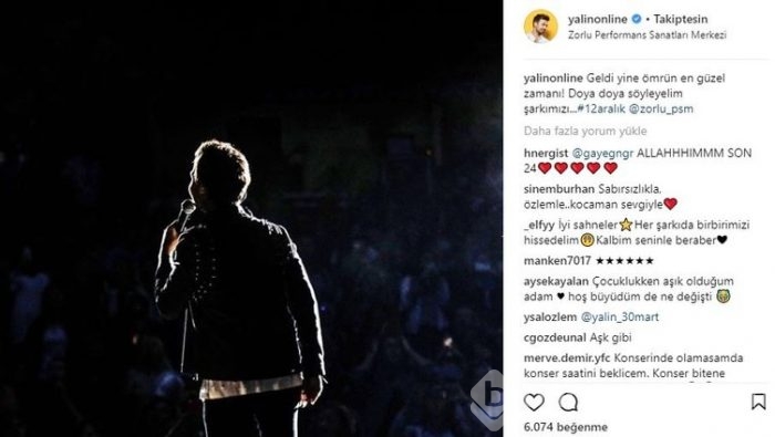 Ünlülerin Instagram paylaşımları (12.12.2017)