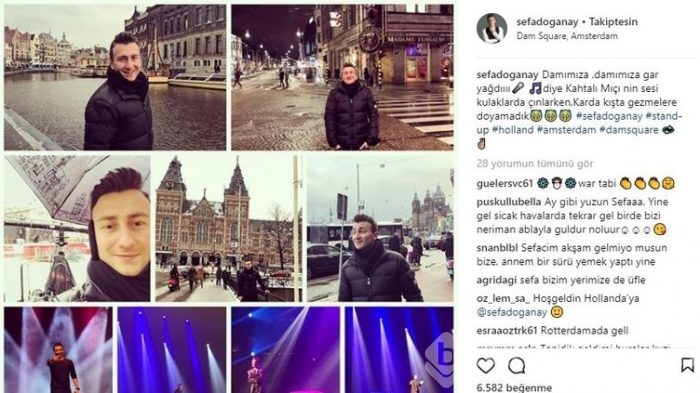 Ünlülerin Instagram paylaşımları (12.12.2017)