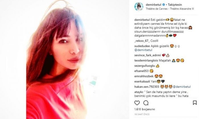 Ünlülerin Instagram paylaşımları (12.12.2017)