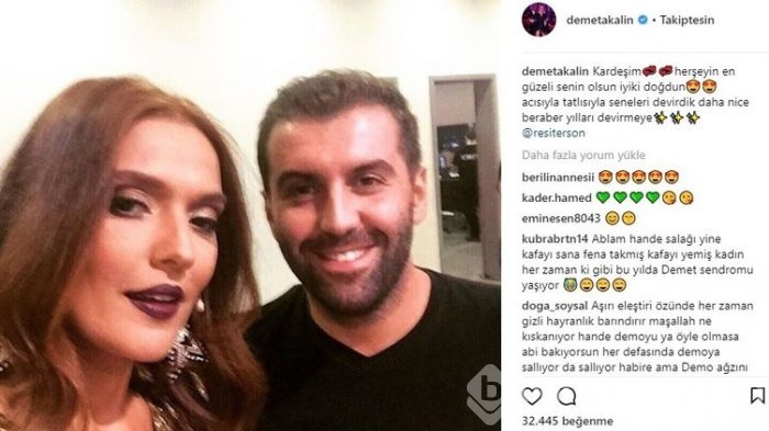 Ünlülerin Instagram paylaşımları (12.12.2017)
